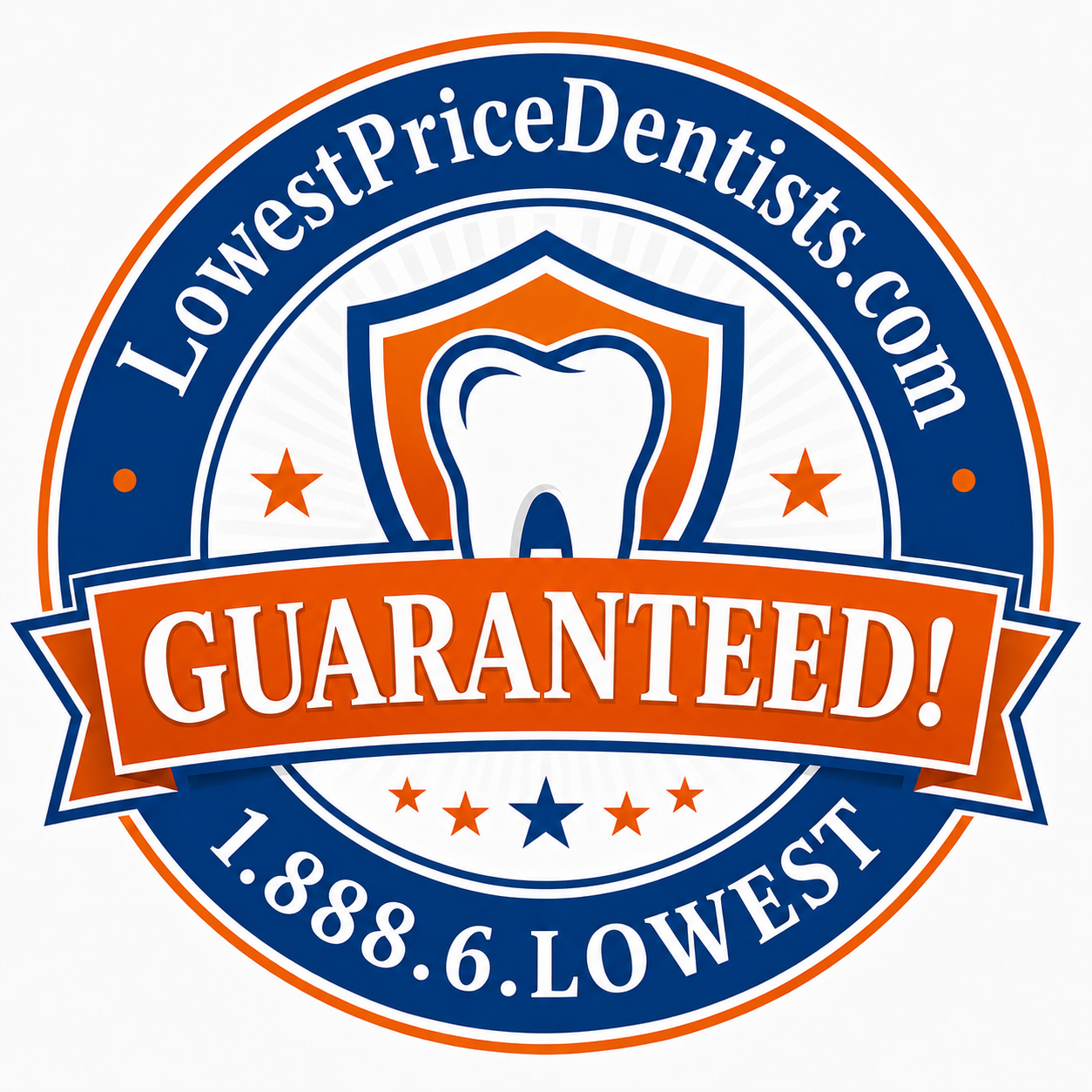 LowestPriceDentists.com - Lowest Price GUARANTEED! - 1.888.6.LOWEST
